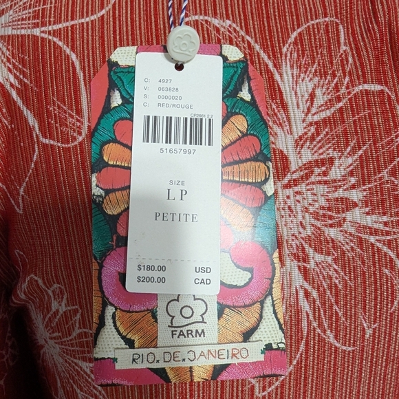 NWT Farm Rio Anthropology Jumpsuit LP - Picture 4 of 9